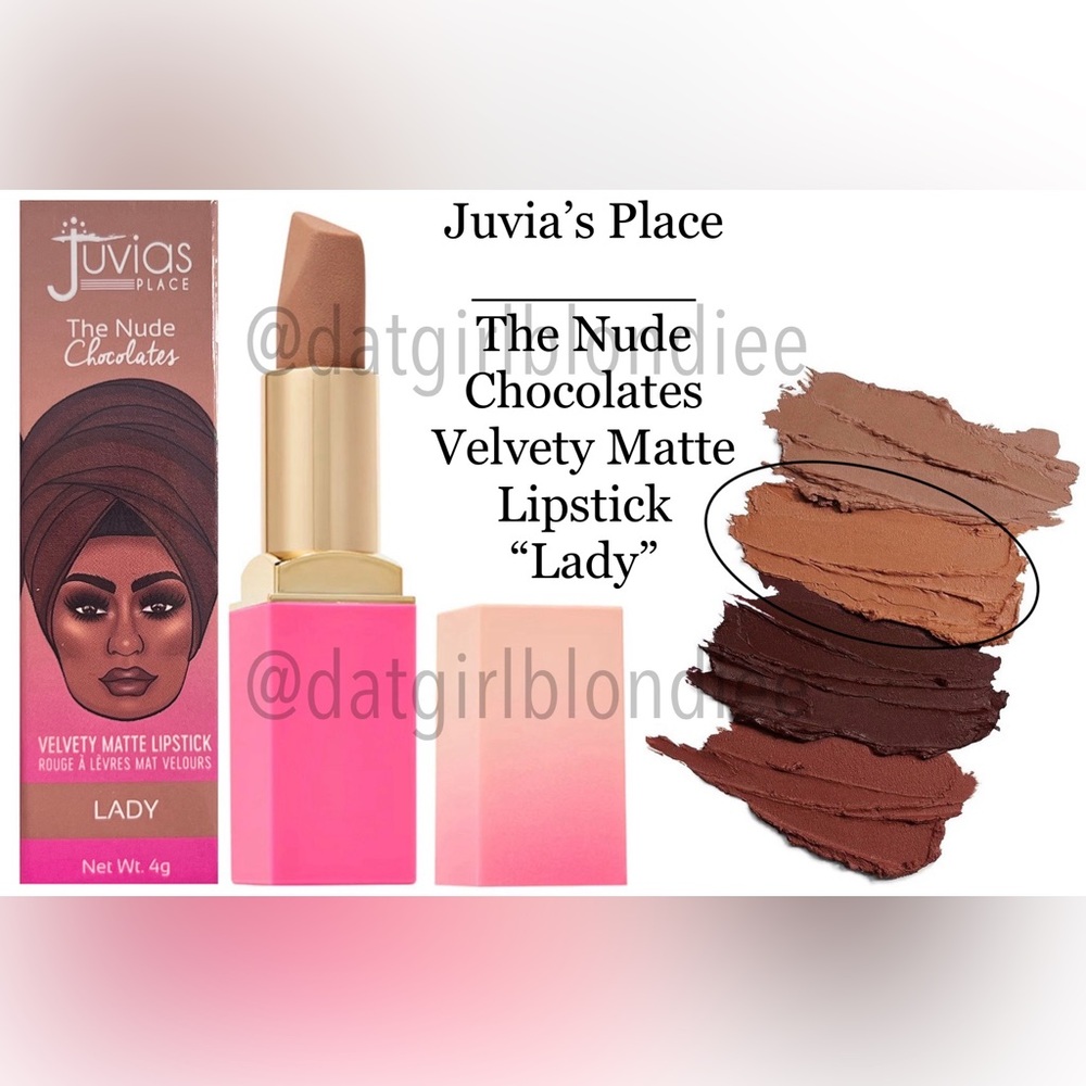 Juvia’s Place: The Nude Chocolates Velvety Matte Lipstick (Lady)
